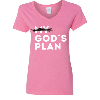God’s Plan Women Tee – Walk in Divine Purpose - FAVOR OF GOD CLOTHING