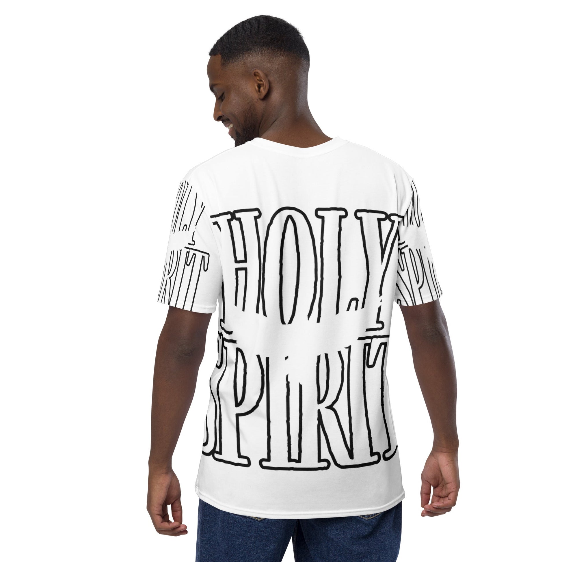 Men's All over Holy Spirit t-shirt - FAVOR OF GOD CLOTHING