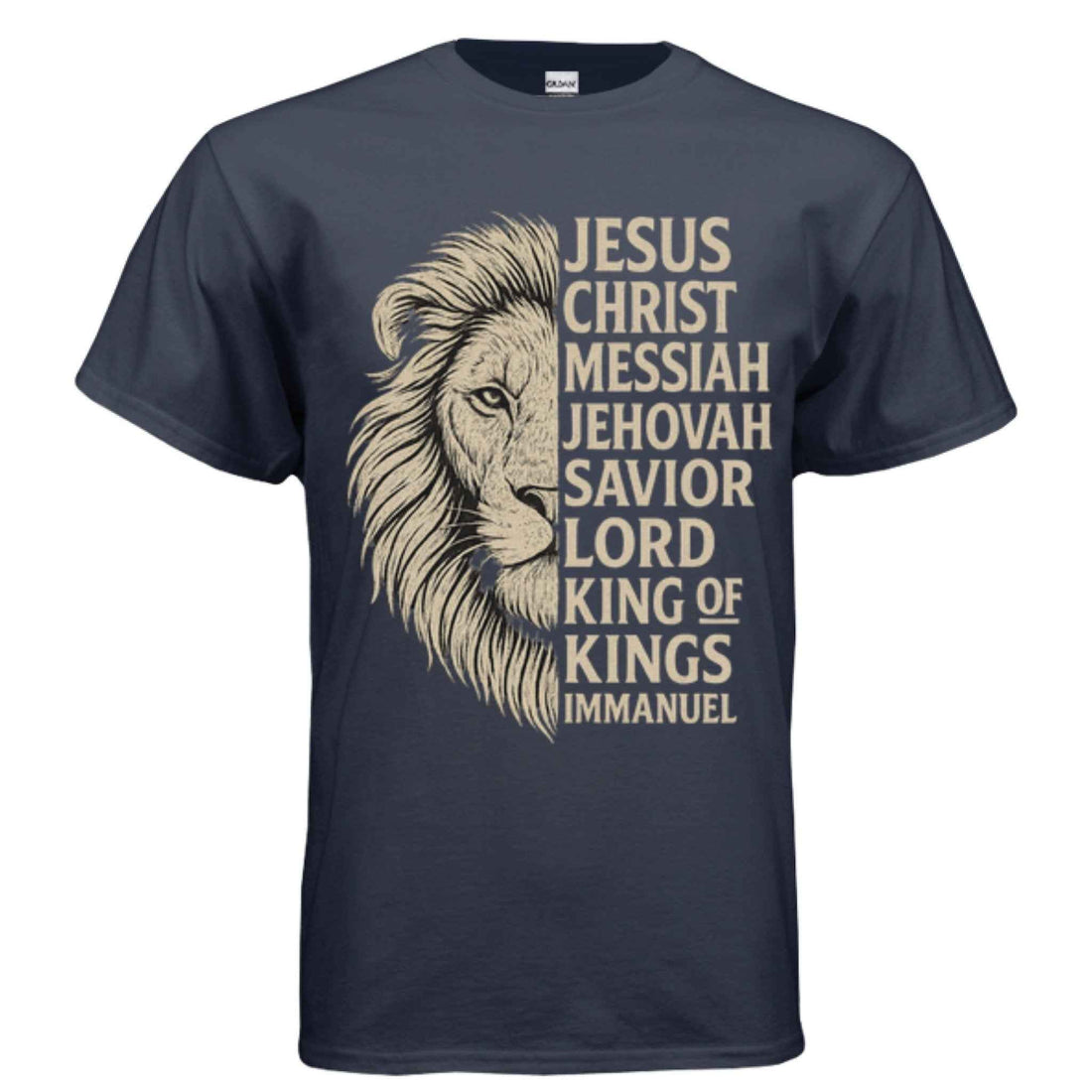 Names of God Men Tees | Affirmation | Christian |Faith | Sovereignty | Judah