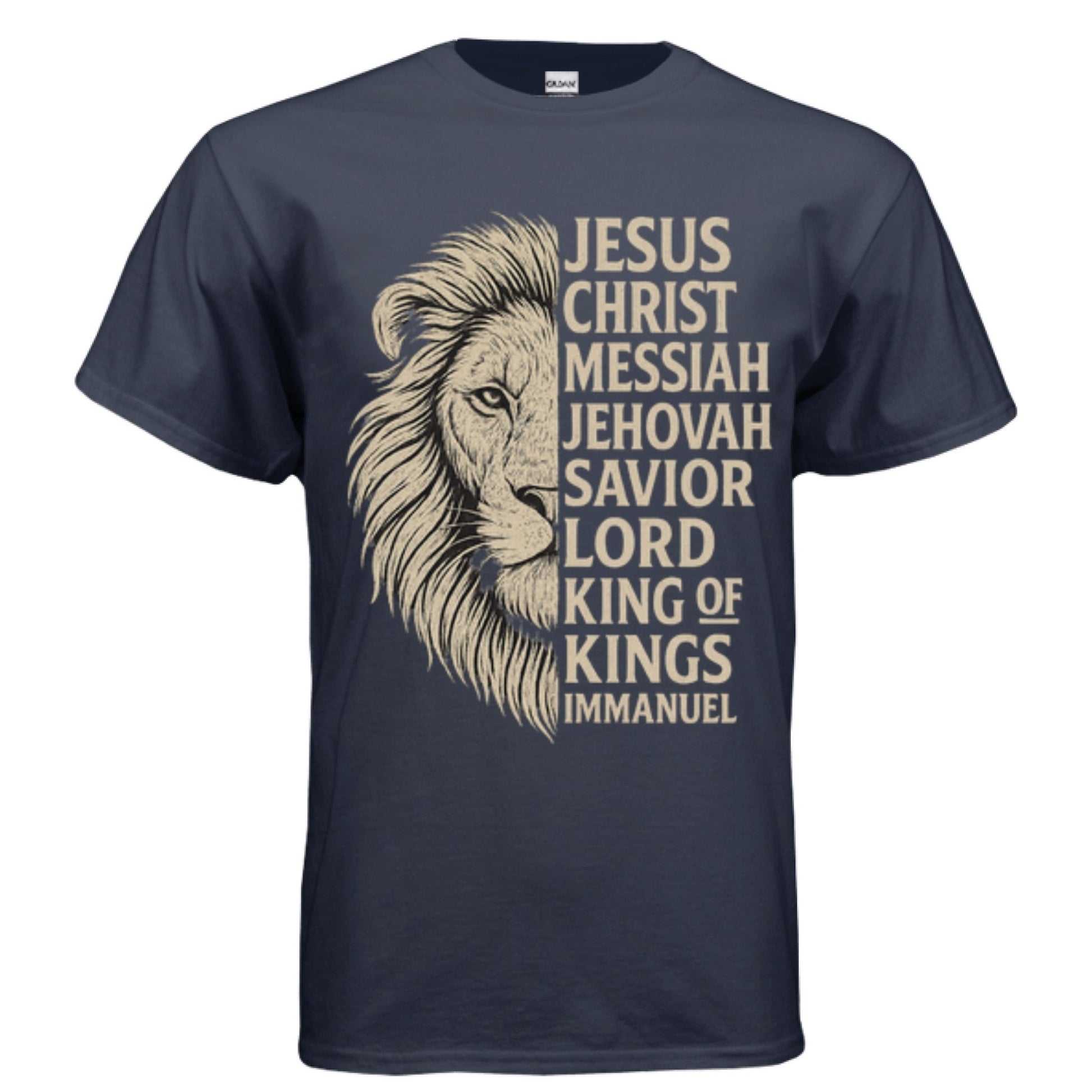 Names of God Men Tees | Affirmation | Christian |Faith | Sovereignty | Judah - FAVOR OF GOD CLOTHING
