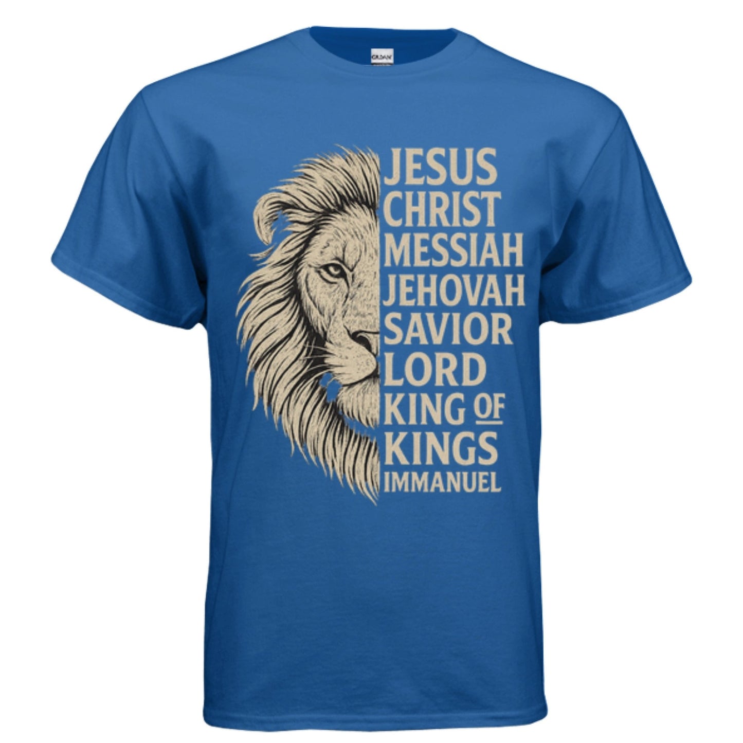 Names of God Men Tees | Affirmation | Christian |Faith | Sovereignty | Judah - FAVOR OF GOD CLOTHING
