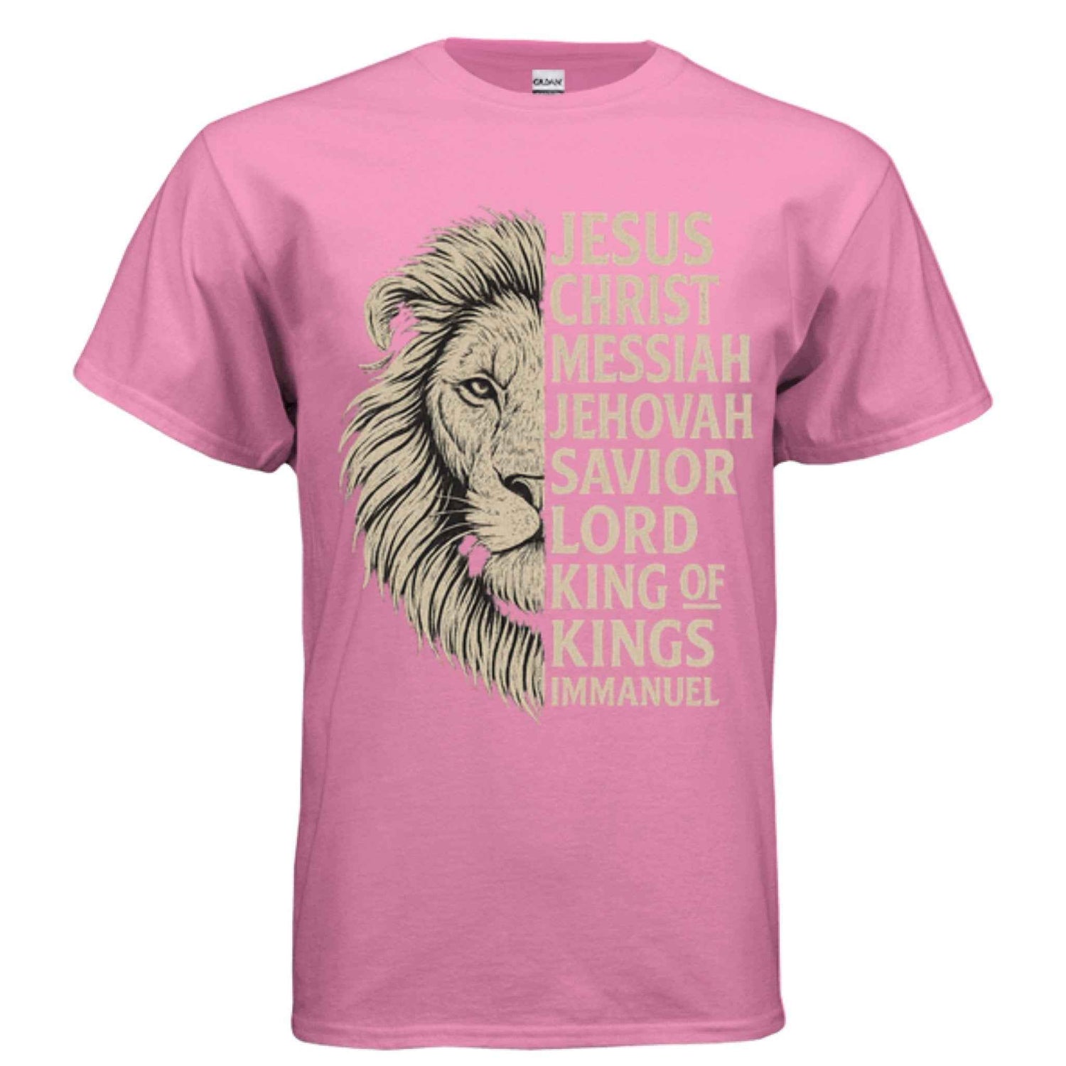 Names of God Men Tees | Affirmation | Christian |Faith | Sovereignty | Judah