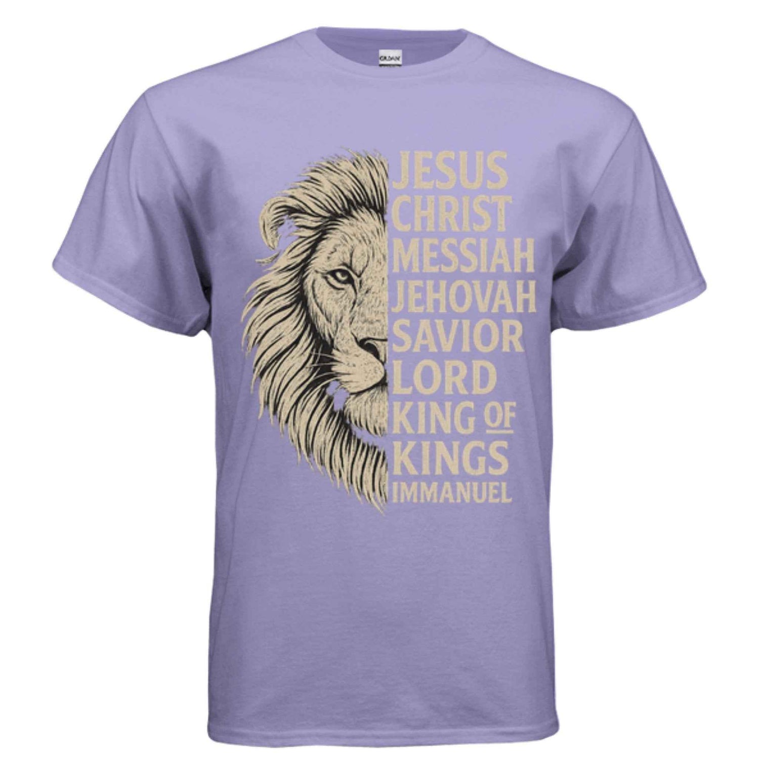 Names of God Men Tees | Affirmation | Christian |Faith | Sovereignty | Judah