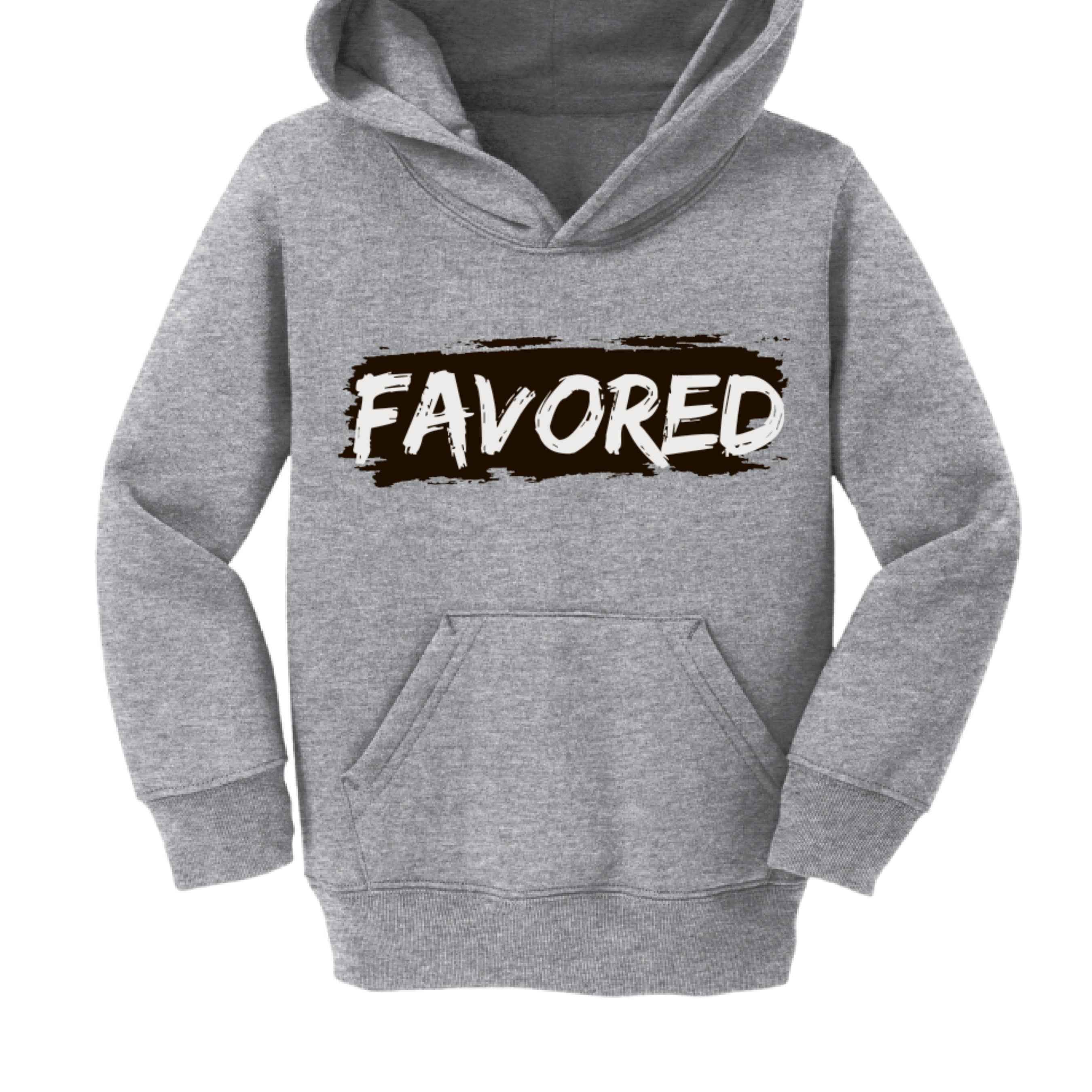 Christian Toddler Hoodie – FAVORED Wrapped in Grace