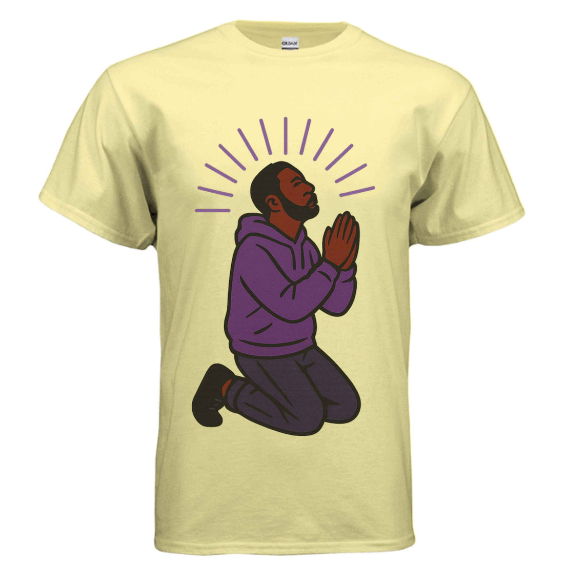 praying hands t-shirt