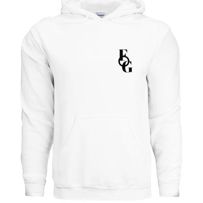 Not of This World Bible Verse Unisex Hoodie Back Print Streetwear Tops Jesus Faith Graphic Tees Unisex Christian Clothing Gifts - FAVOR OF GOD CLOTHING