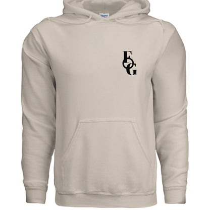 Not of This World Bible Verse Unisex Hoodie Back Print Streetwear Tops Jesus Faith Graphic Tees Unisex Christian Clothing Gifts - FAVOR OF GOD CLOTHING