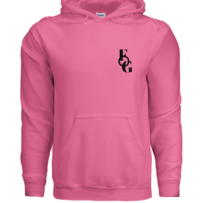 Not of This World Bible Verse Unisex Hoodie Back Print Streetwear Tops Jesus Faith Graphic Tees Unisex Christian Clothing Gifts - FAVOR OF GOD CLOTHING