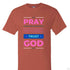 Pray and trust God T shirt| Christian clothing | faith fashion | religious apparel | inspirational