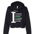 Read Out Aloud “I Am Favored” Women’s Crop top Hoodie Christian clothing | faith-based fashion