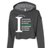Read Out Aloud “I Am Favored” Women’s Crop top Hoodie Christian clothing | faith-based fashion