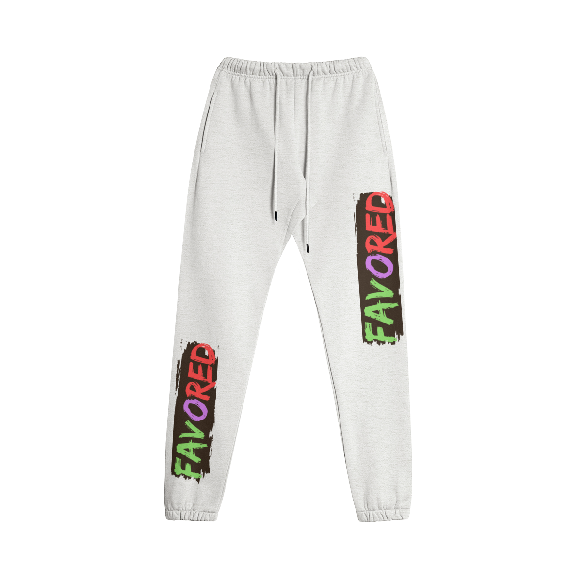 FAVORED Hoodie – Multicolor Brushstroke Edition