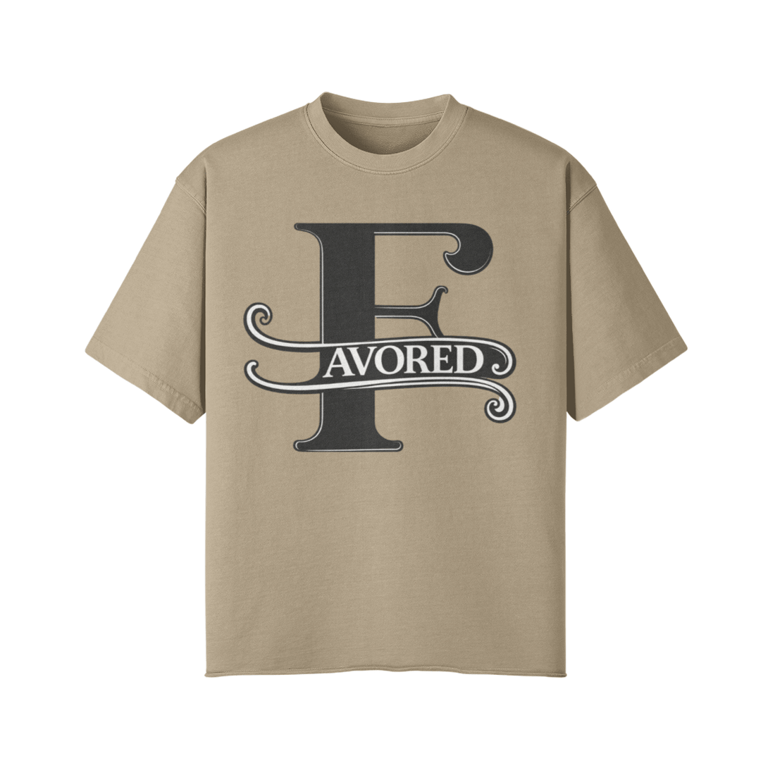 Favored Washed Short Sleeve Christian Shirt front view