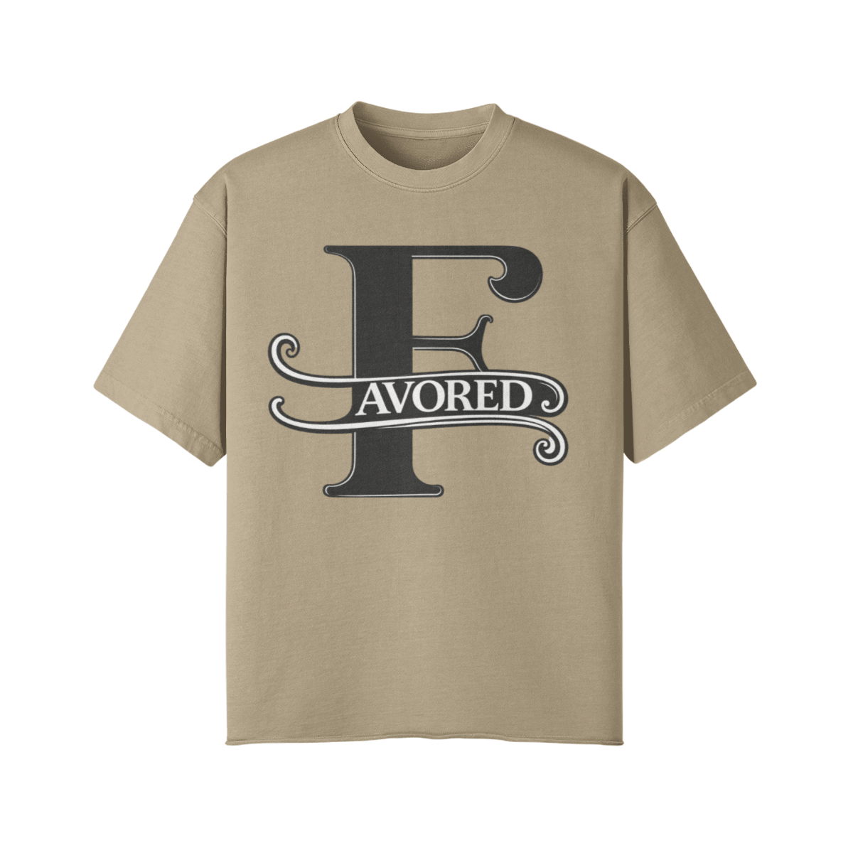 Favored Washed Short Sleeve Christian Shirt front view