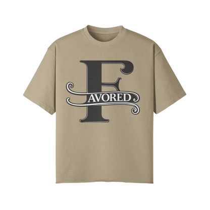 Favored Washed Short Sleeve Christian Shirt front view