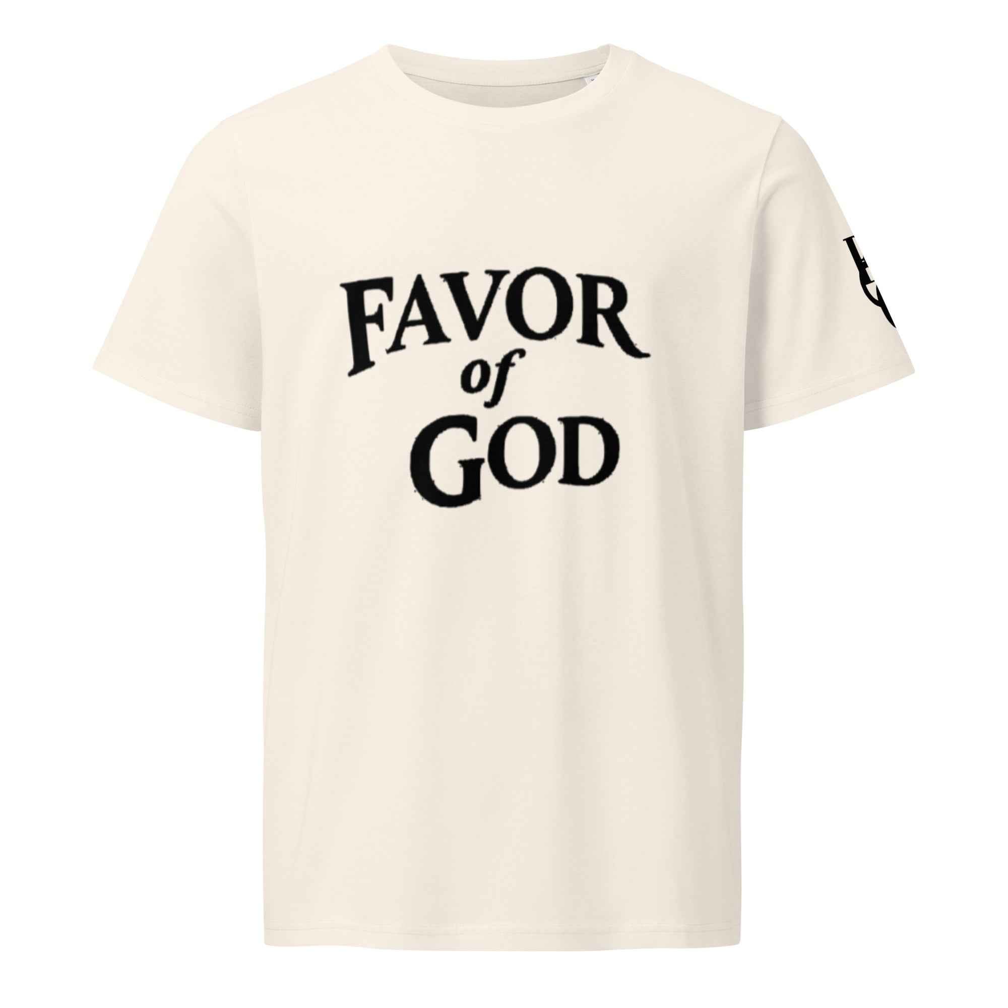 Unisex Favor of God T shirt |Christian clothing | faith-based fashion | religious apparel