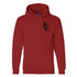 Unisex Fleece Hoodie with Good News Jesus Loves You&