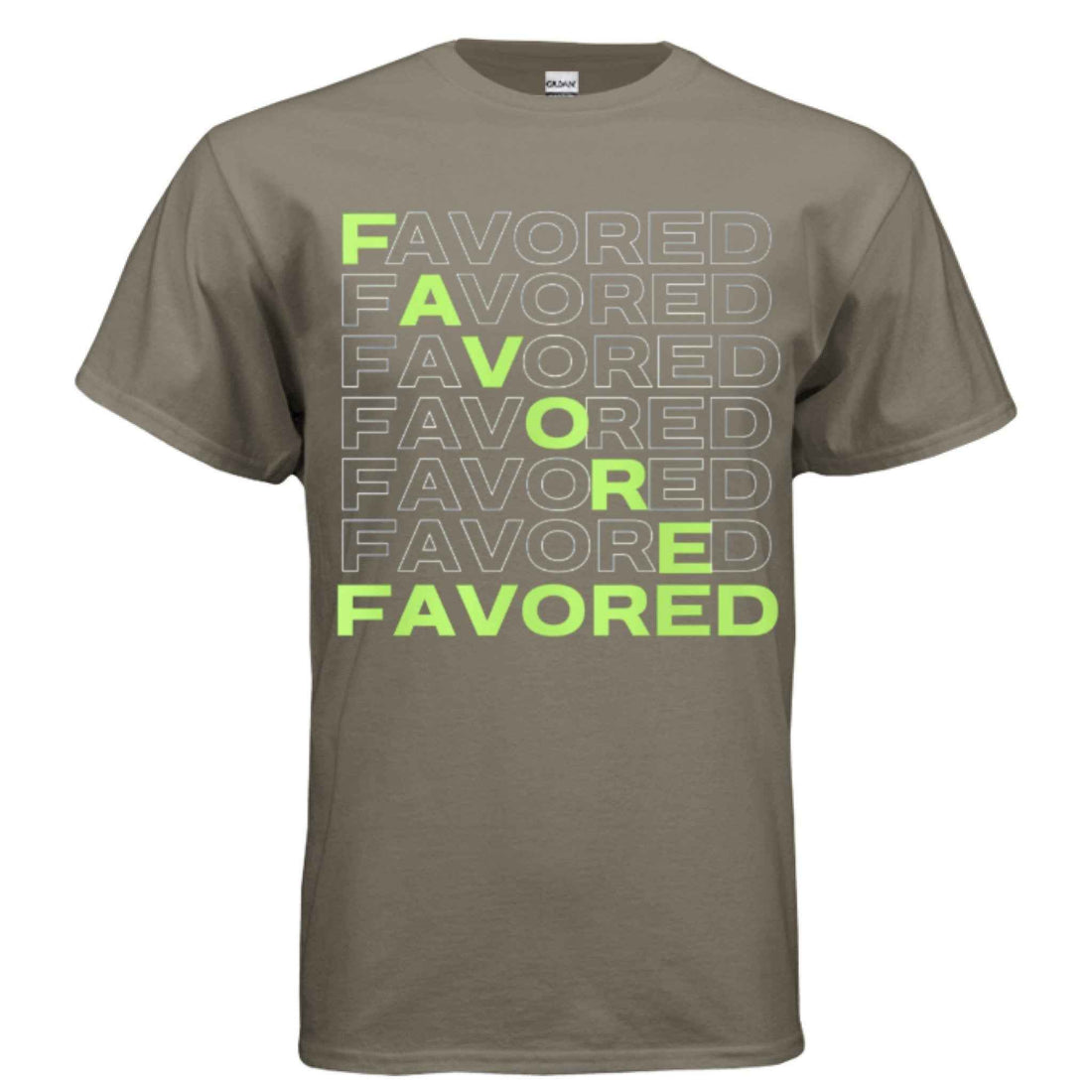 Christian Faith T-Shirt – Unisex FAVORED Round Neck Tee