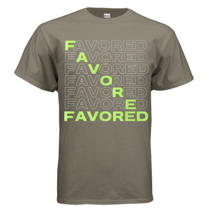 Unisex Round neck FAVORED FAVORED| Christian clothing | faith | Christian - FAVOR OF GOD CLOTHING