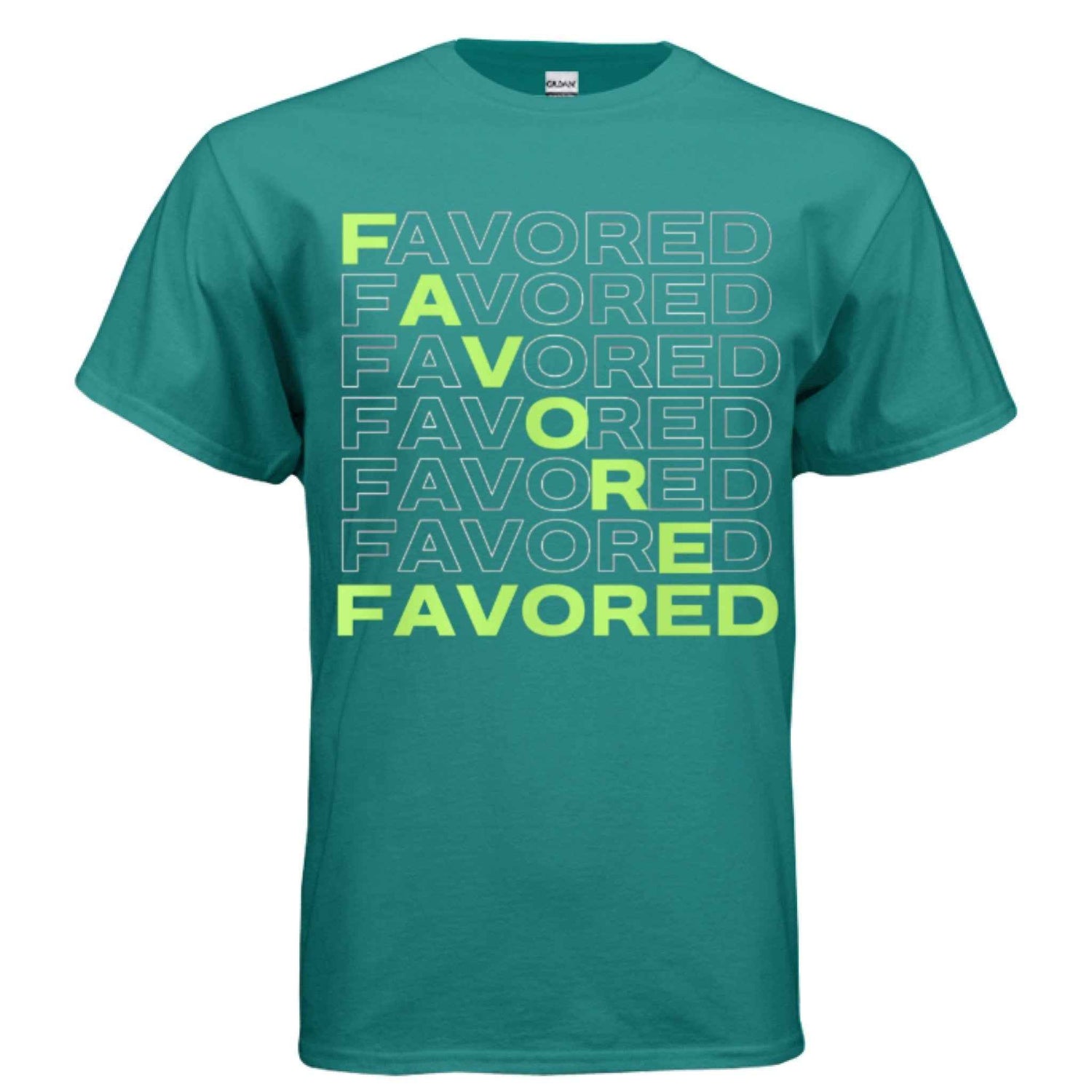 Christian Faith T-Shirt – Unisex FAVORED Round Neck Tee