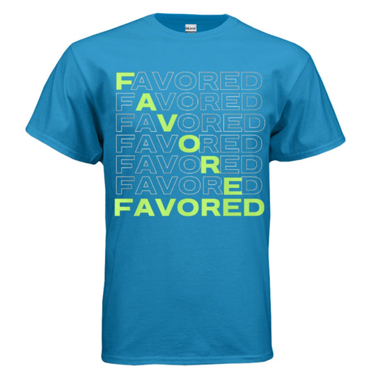 Unisex Round neck FAVORED FAVORED| Christian clothing | faith | Christian - FAVOR OF GOD CLOTHING