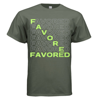 Unisex Round neck FAVORED FAVORED| Christian clothing | faith | Christian - FAVOR OF GOD CLOTHING