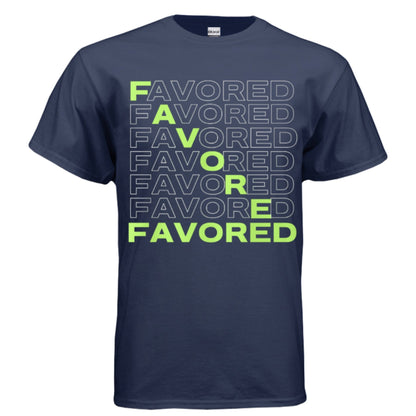 Unisex Round neck FAVORED FAVORED| Christian clothing | faith | Christian - FAVOR OF GOD CLOTHING
