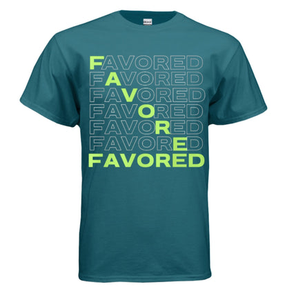 Unisex Round neck FAVORED FAVORED| Christian clothing | faith | Christian - FAVOR OF GOD CLOTHING