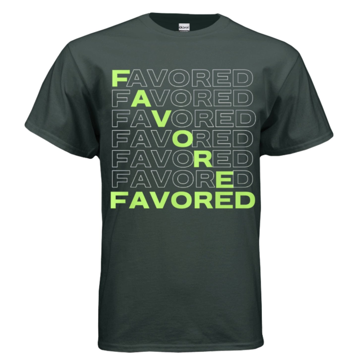 Unisex Round neck FAVORED FAVORED| Christian clothing | faith | Christian - FAVOR OF GOD CLOTHING