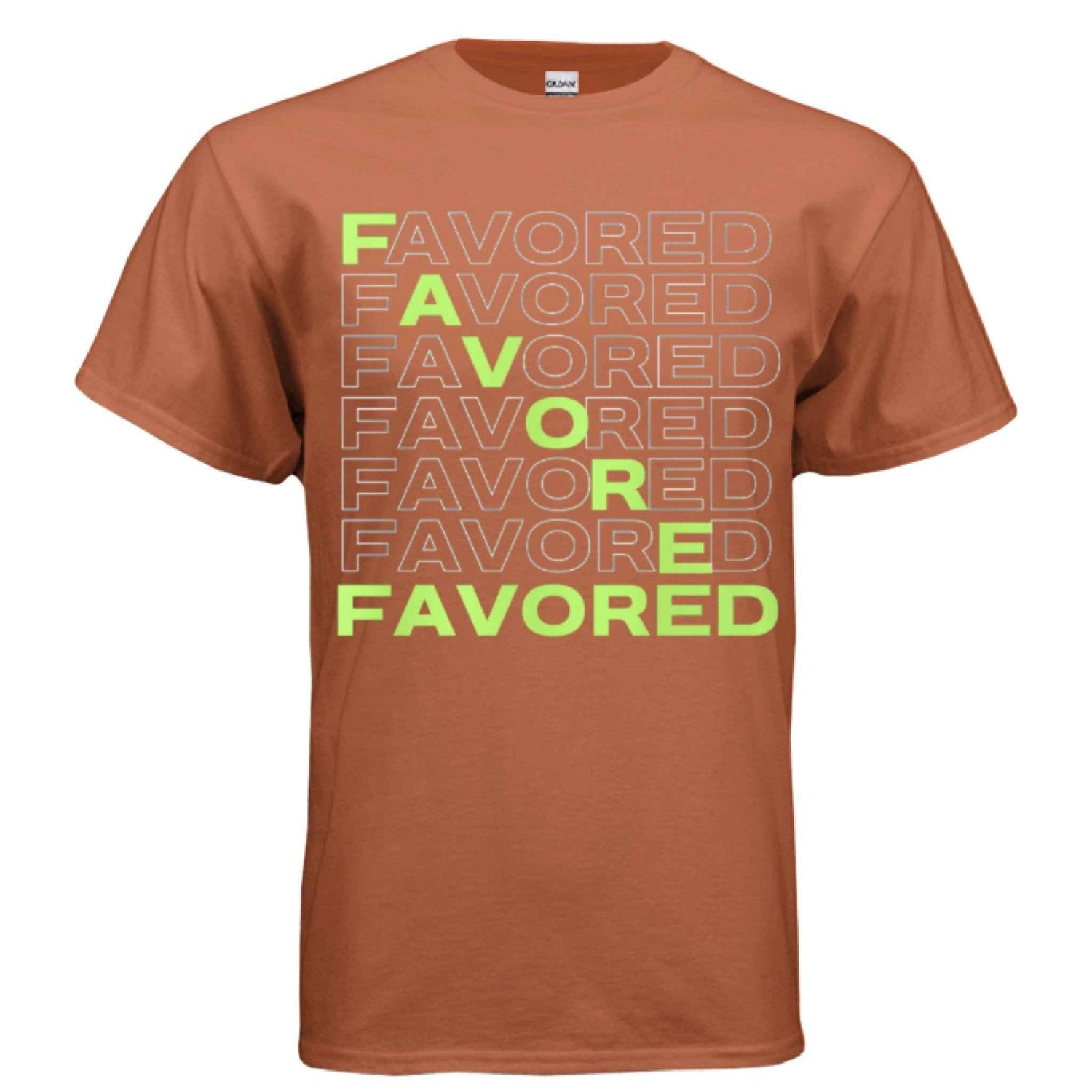 Christian Faith T-Shirt – Unisex FAVORED Round Neck Tee
