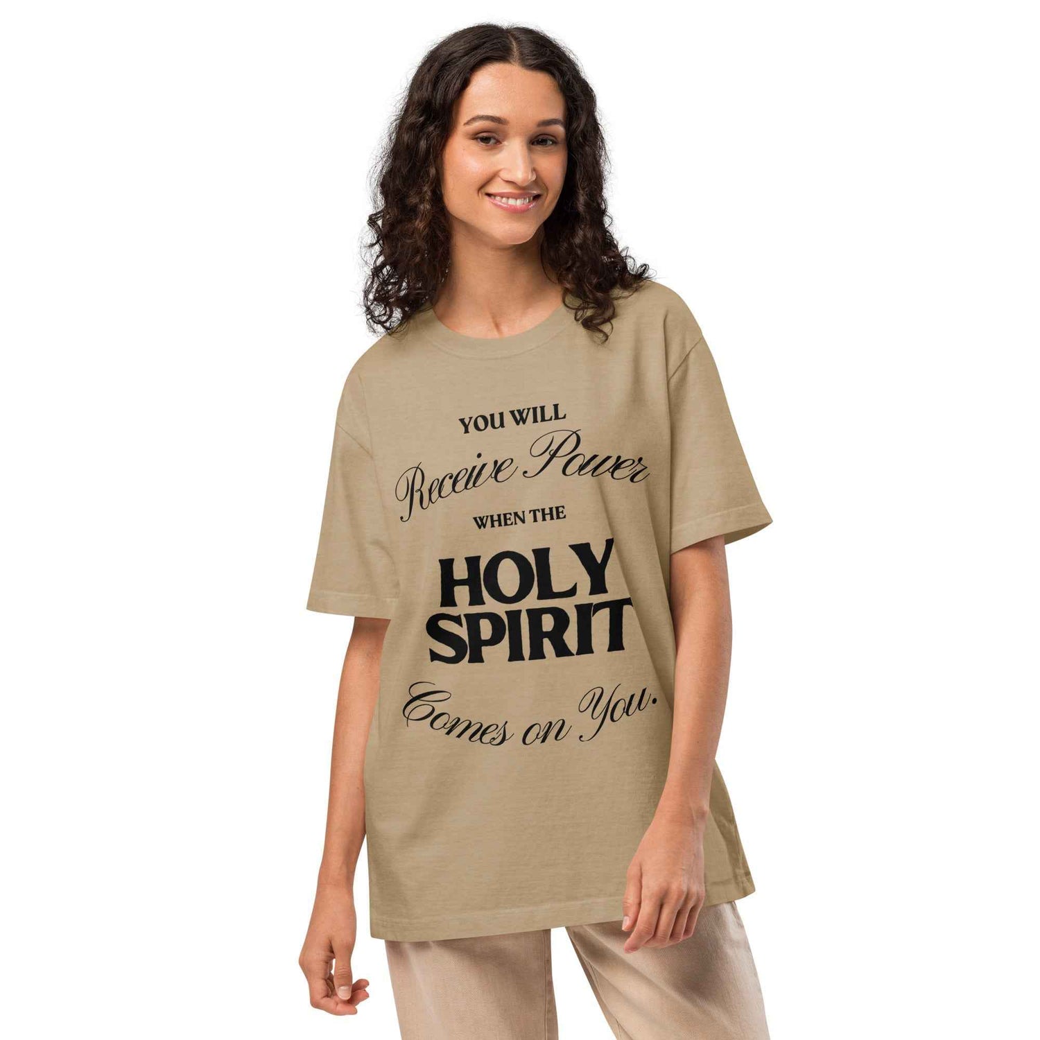 Christian Sweatshirt – Unisex Oversized Faith Pullover | Favor of God