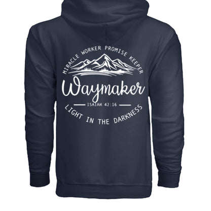 Unisex Way maker Faith Hoodie – Isaiah 42:16 Inspired - FAVOR OF GOD CLOTHING