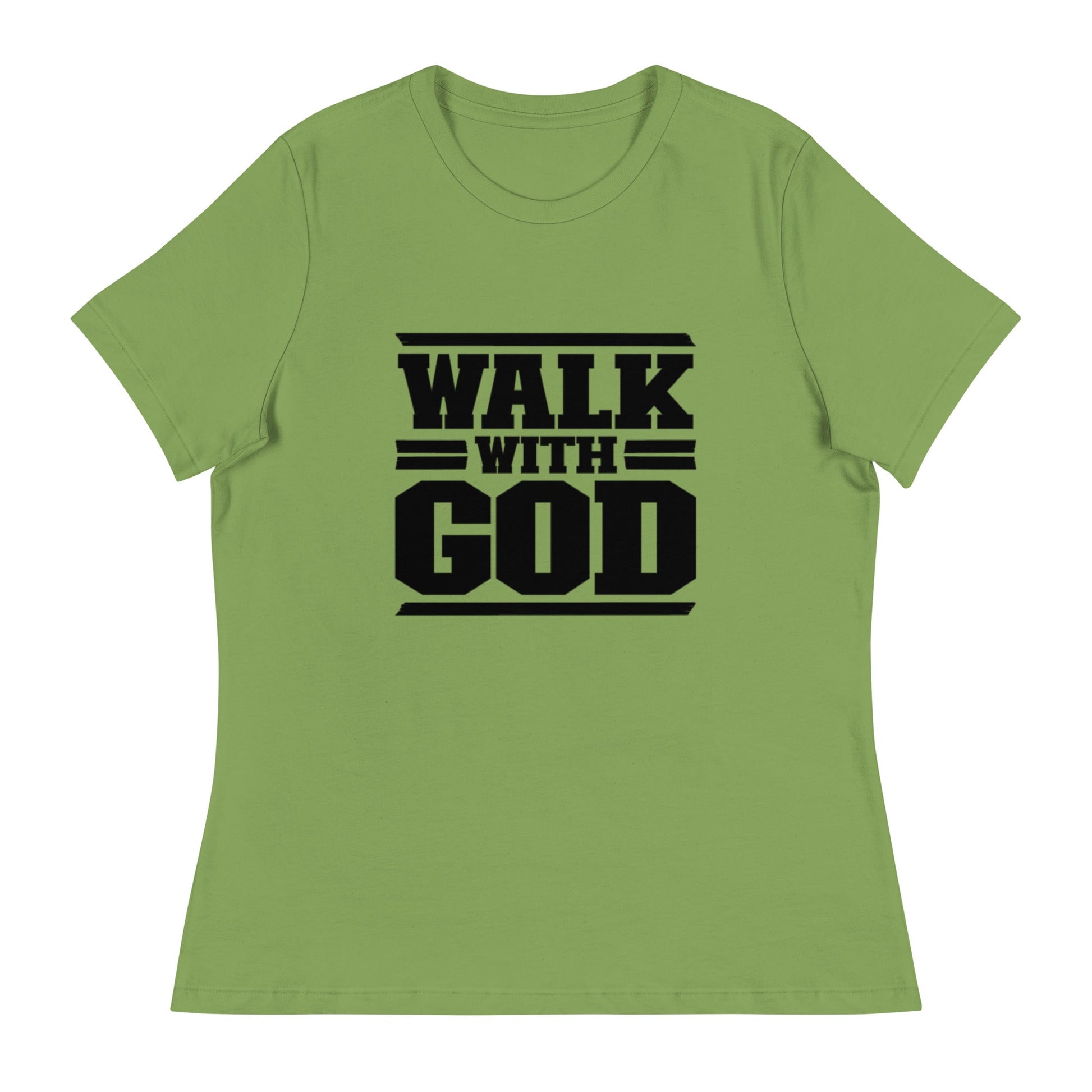 Walk with God Women's Relaxed T-Shirt - FAVOR OF GOD CLOTHING
