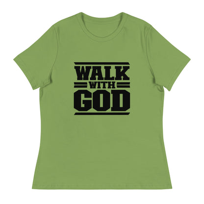 Walk with God Women's Relaxed T-Shirt - FAVOR OF GOD CLOTHING