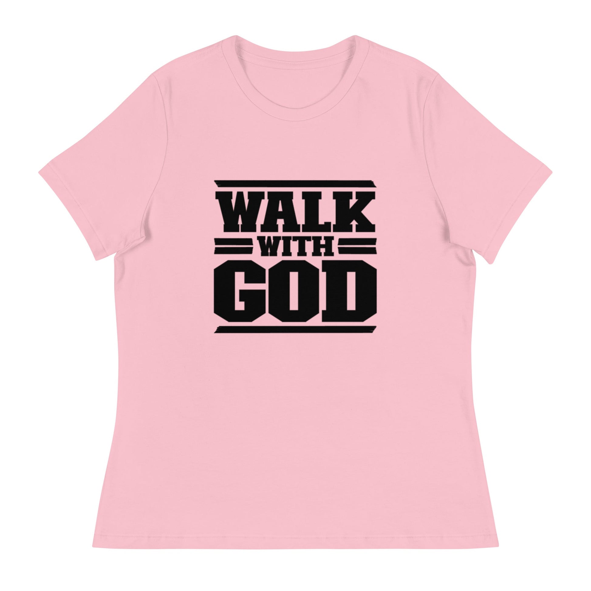 Walk with God Women's Relaxed T-Shirt - FAVOR OF GOD CLOTHING