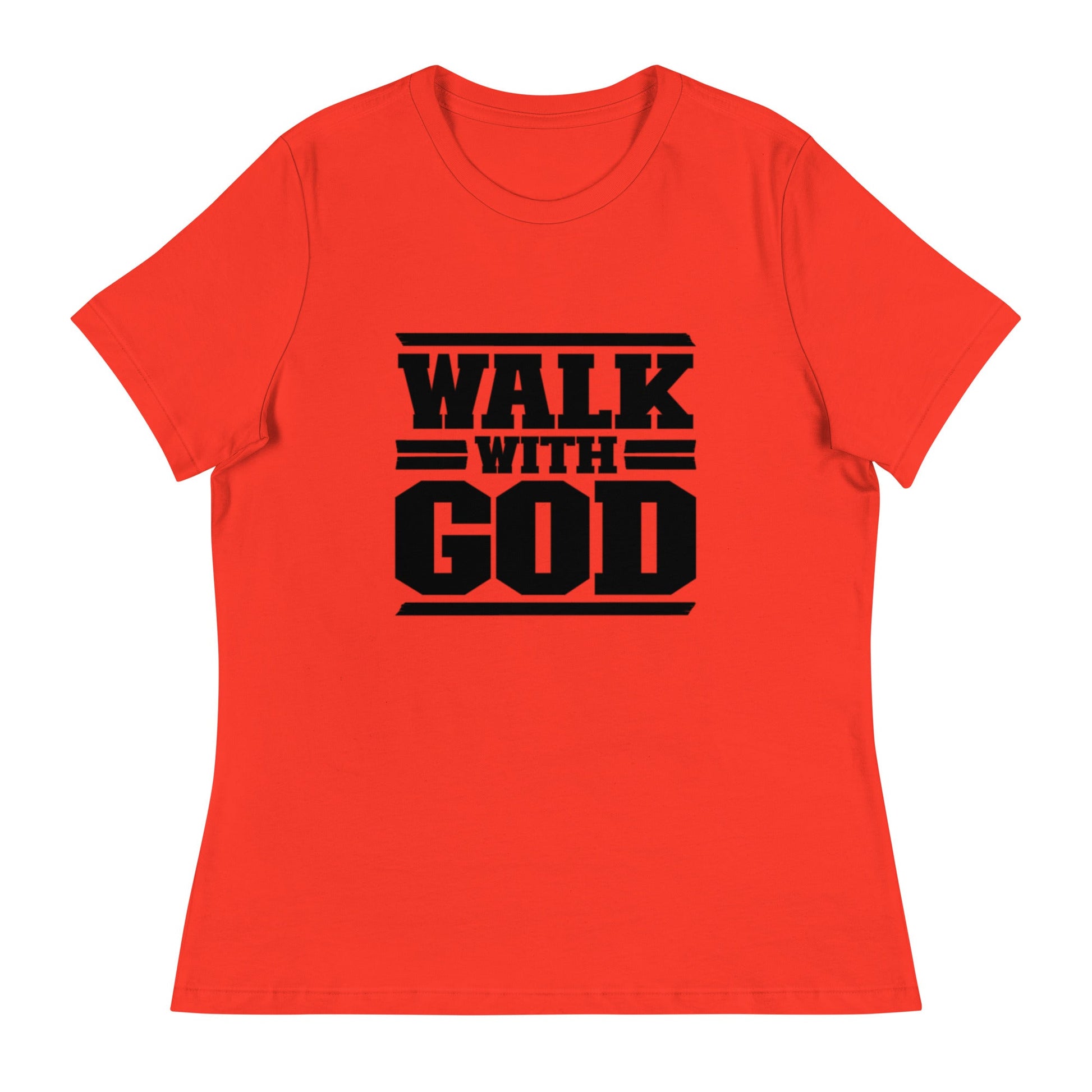 Walk with God Women's Relaxed T-Shirt - FAVOR OF GOD CLOTHING