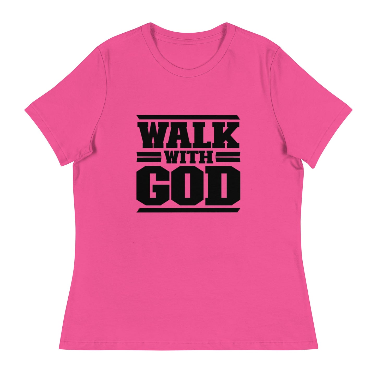 Walk with God Women's Relaxed T-Shirt - FAVOR OF GOD CLOTHING