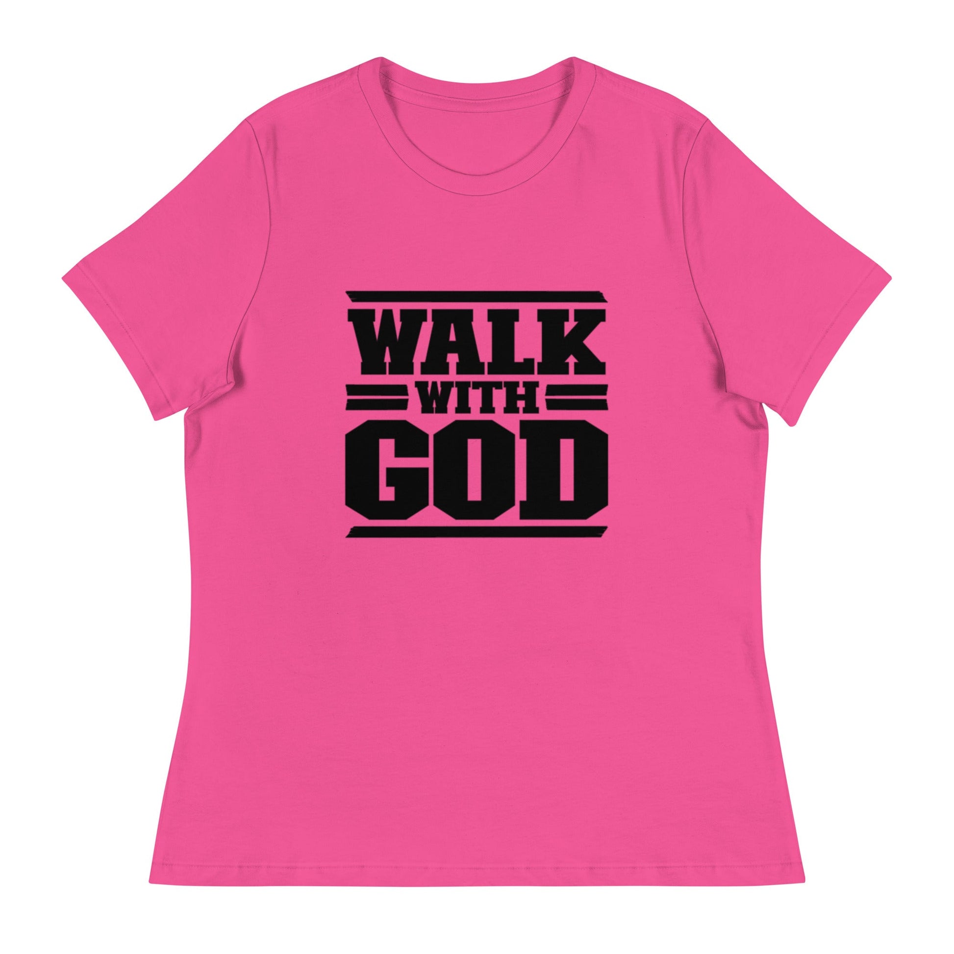 Walk with God Women's Relaxed T-Shirt - FAVOR OF GOD CLOTHING