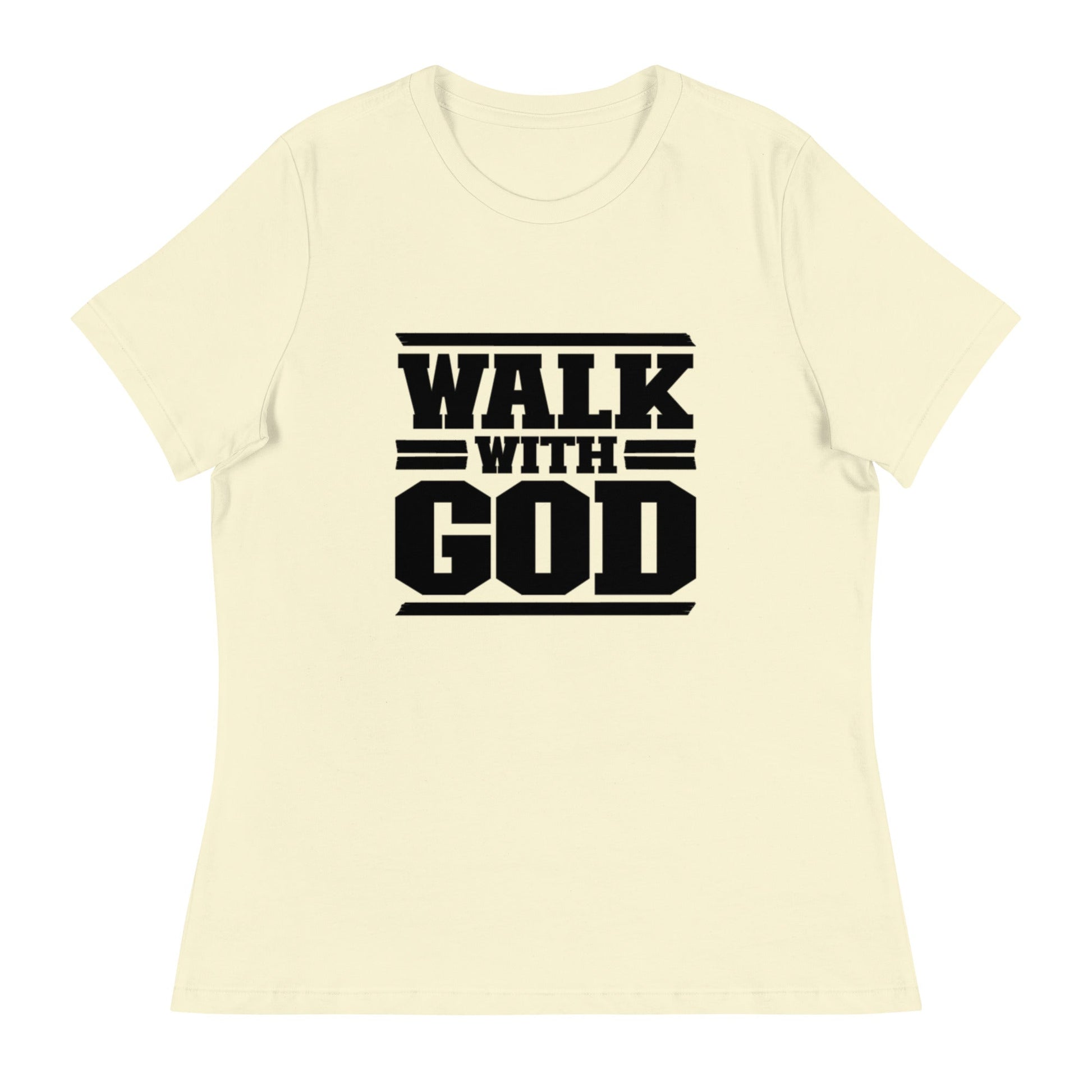 Walk with God Women's Relaxed T-Shirt - FAVOR OF GOD CLOTHING