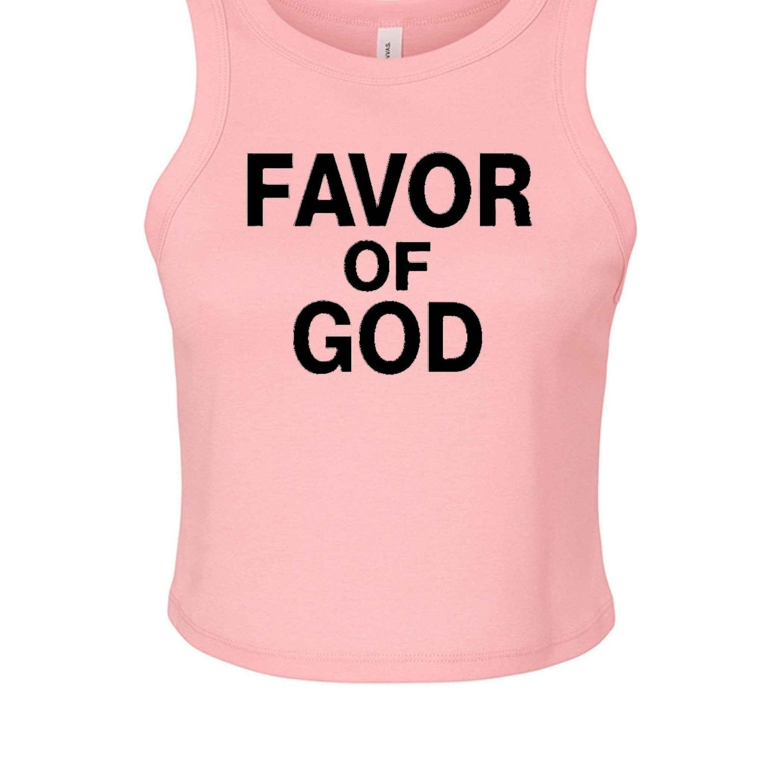Christian Sleeveless Top – Favor of God Women&