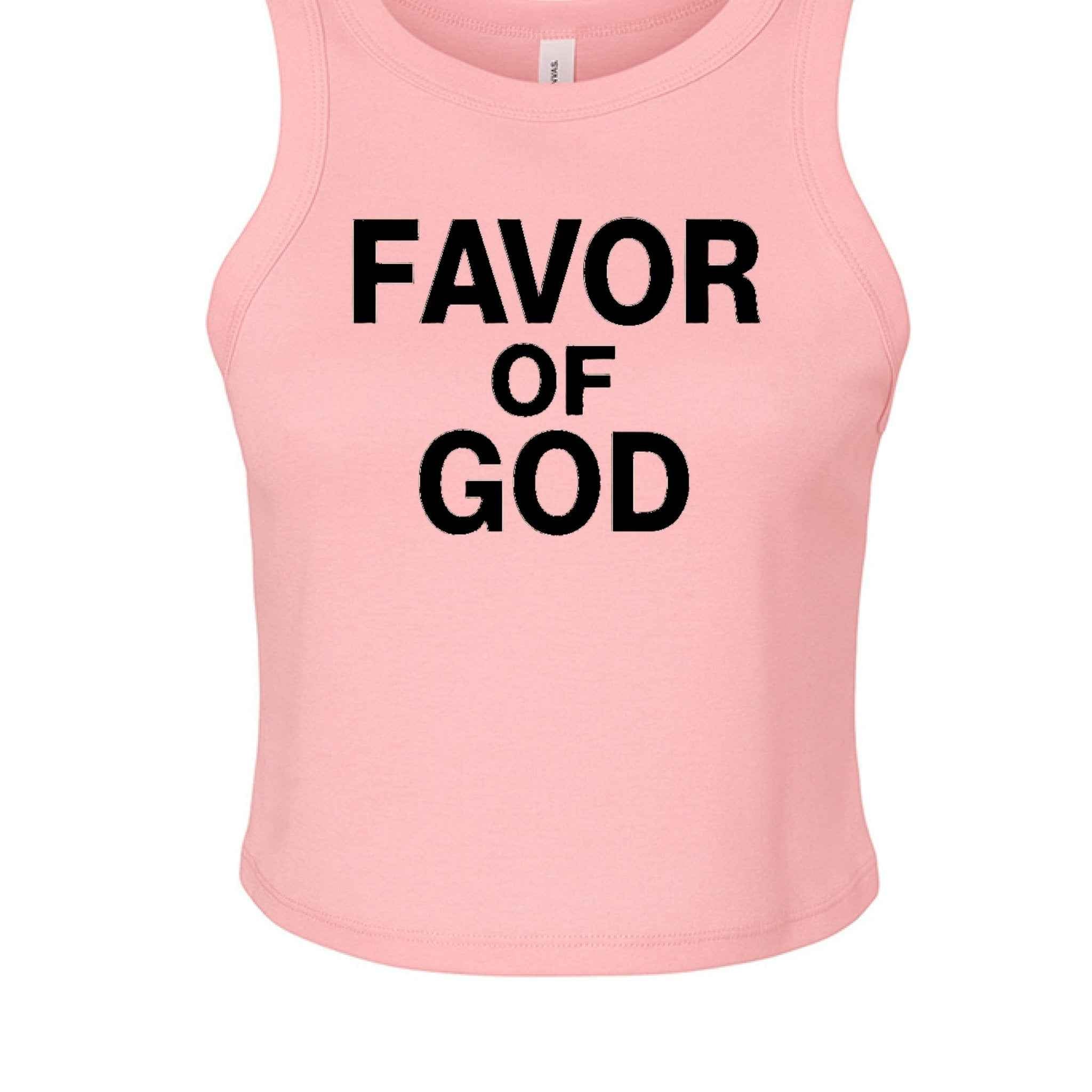 Christian Sleeveless Top – Favor of God Women&