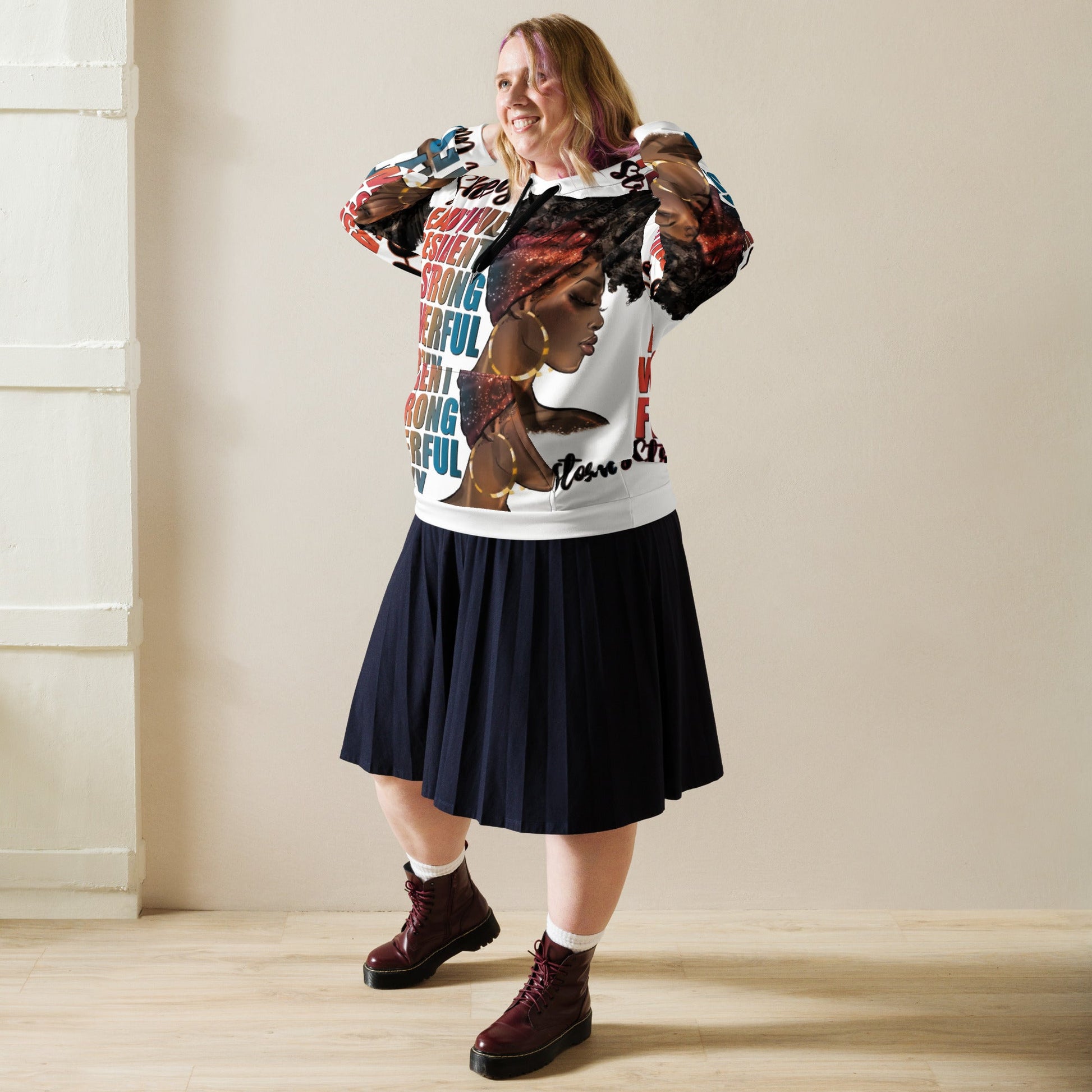 Women Word of Affirmation Hoodie | Faith wear with Purpose | Christian | religious| Faith - FAVOR OF GOD CLOTHING