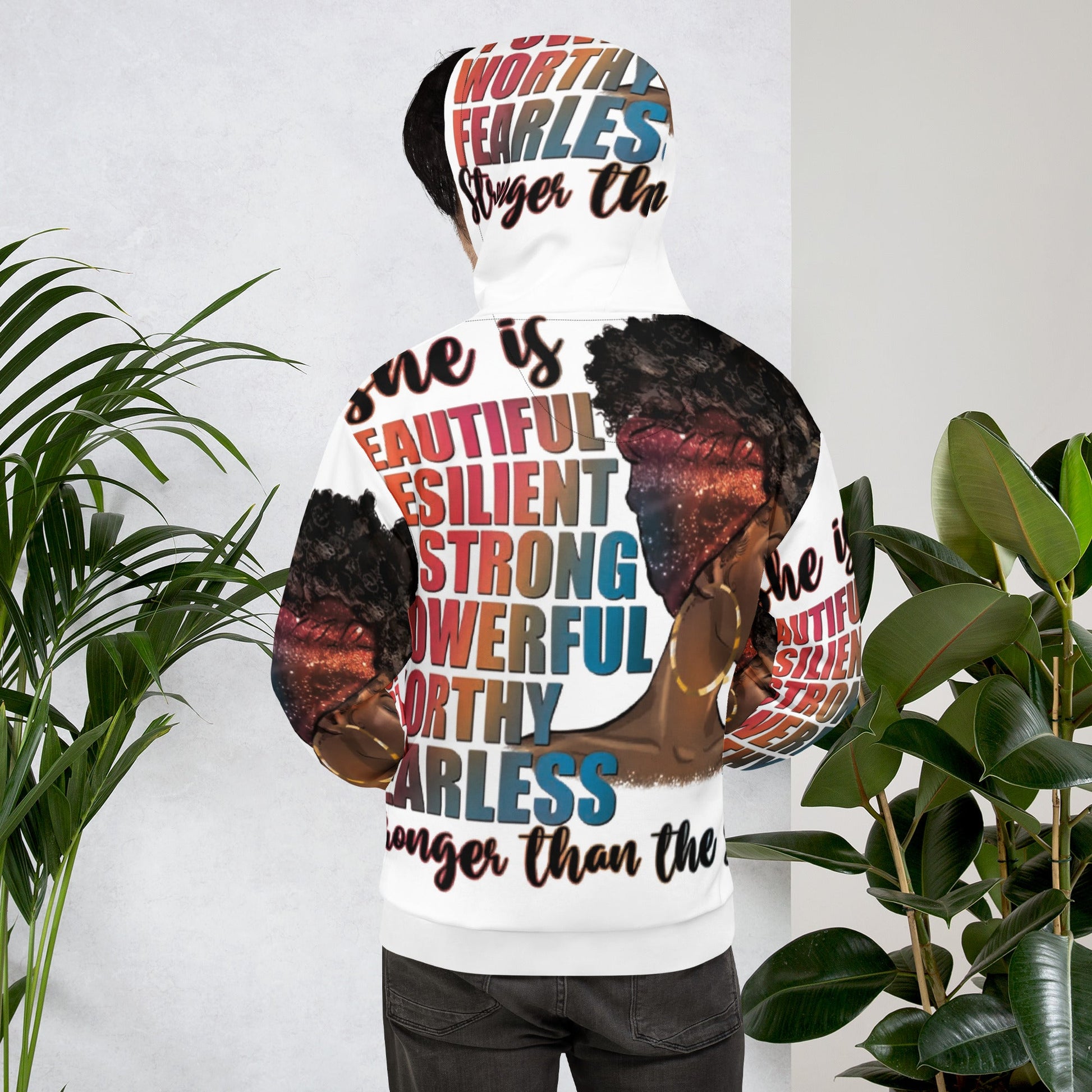 Women Word of Affirmation Hoodie | Faith wear with Purpose | Christian | religious| Faith - FAVOR OF GOD CLOTHING