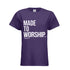Women Made to Worship T-shirt ! Faith Apparel, Gift for Christians, Church Wear, Inspirational Gift