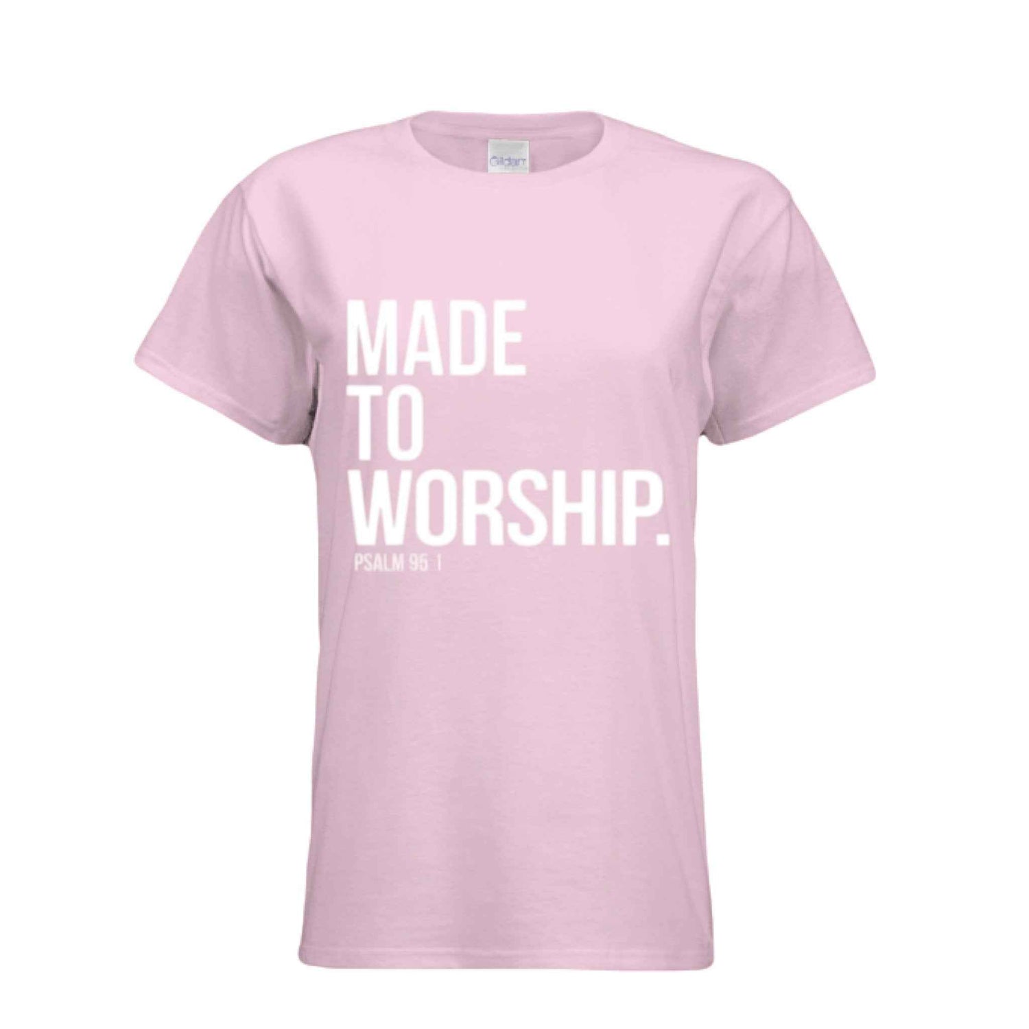 Women Made to Worship T-shirt ! Faith Apparel, Gift for Christians, Church Wear, Inspirational Gift