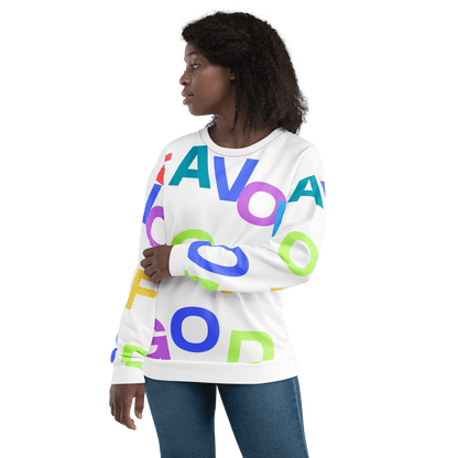 Women Favor of God All over Print Sweatshirt | Christian clothing |Faith |religious |inspirational - FAVOR OF GOD CLOTHING