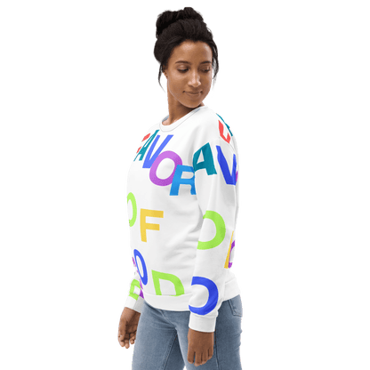 Women Favor of God All over Print Sweatshirt | Christian clothing |Faith |religious |inspirational - FAVOR OF GOD CLOTHING
