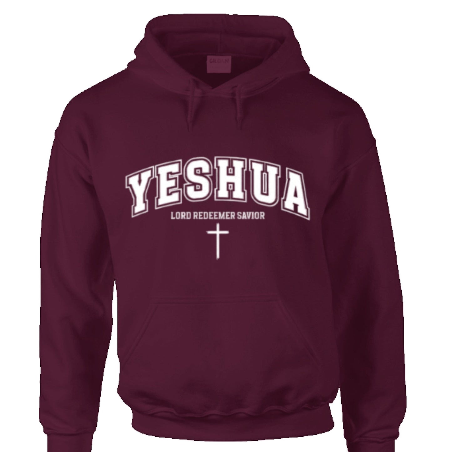 Yeshua – Lord Redeemer Savior Hoodie | religious apparel | inspirational Hoodies - FAVOR OF GOD CLOTHING