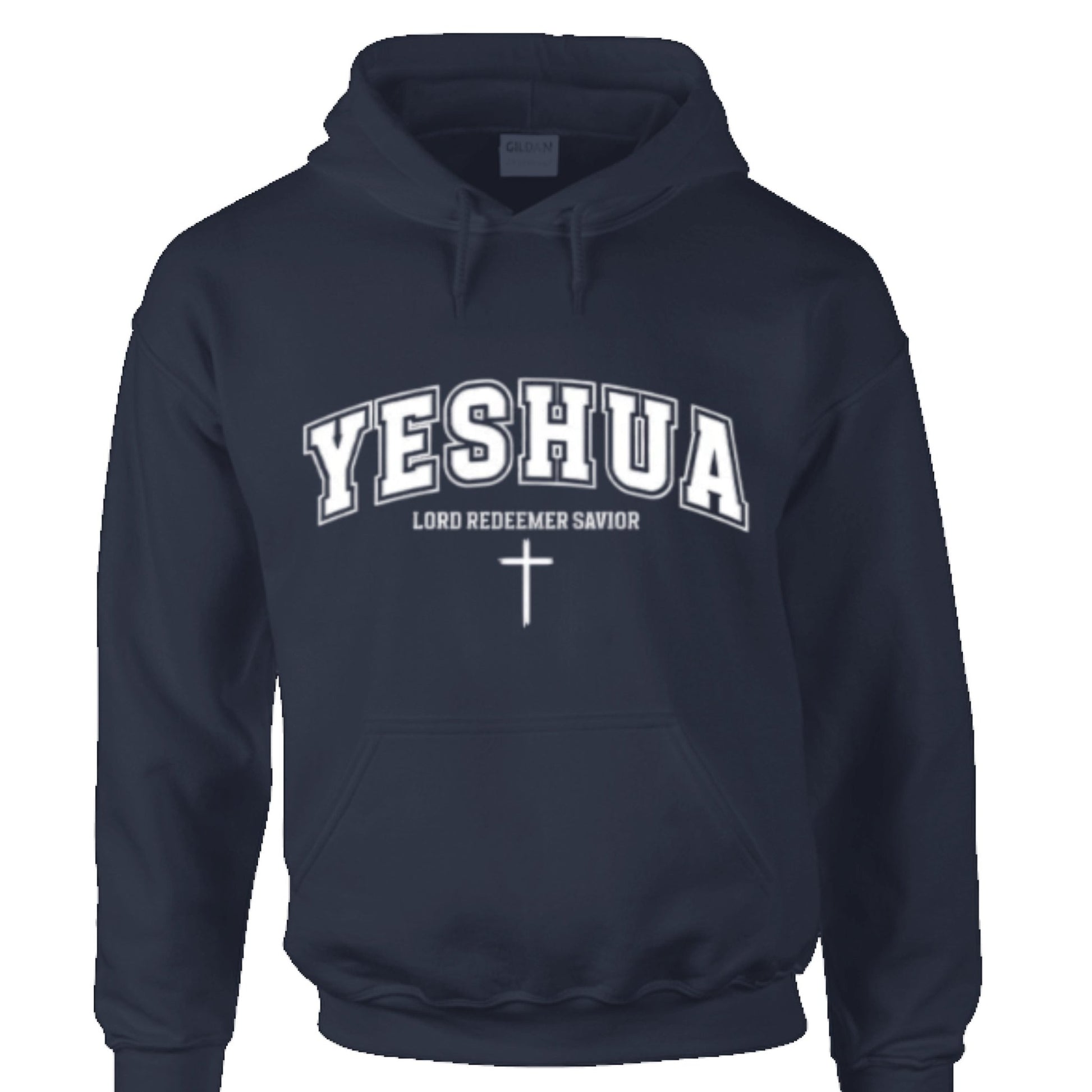 Yeshua – Lord Redeemer Savior Hoodie | religious apparel | inspirational Hoodies - FAVOR OF GOD CLOTHING