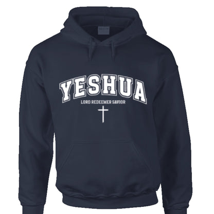Yeshua – Lord Redeemer Savior Hoodie | religious apparel | inspirational Hoodies - FAVOR OF GOD CLOTHING